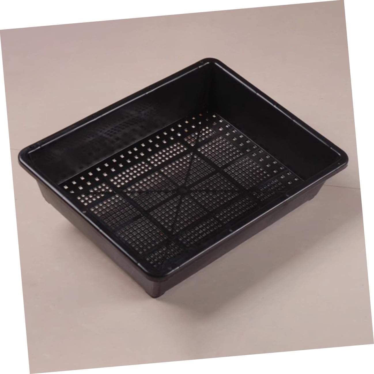 Seedling Starter Tray with Dome Cover, Plastic Plant Nursery Tray for Seed Germination and Propagation, Elevated Lid Greenhouse Accessory for Indoor Seedling Growing