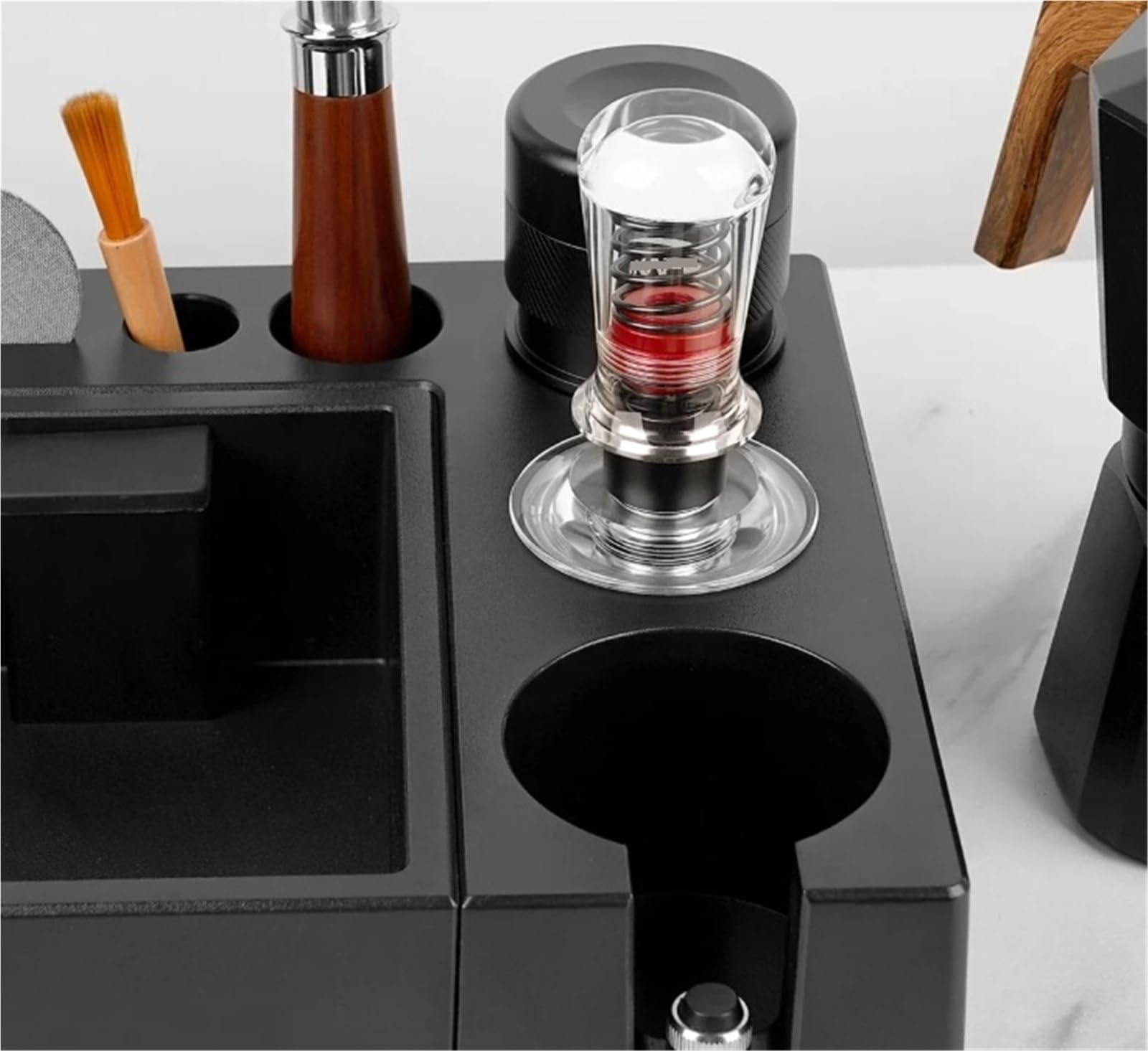 Tamper Caffè Calibrato A Molla Per Macchina Espresso V2 V3