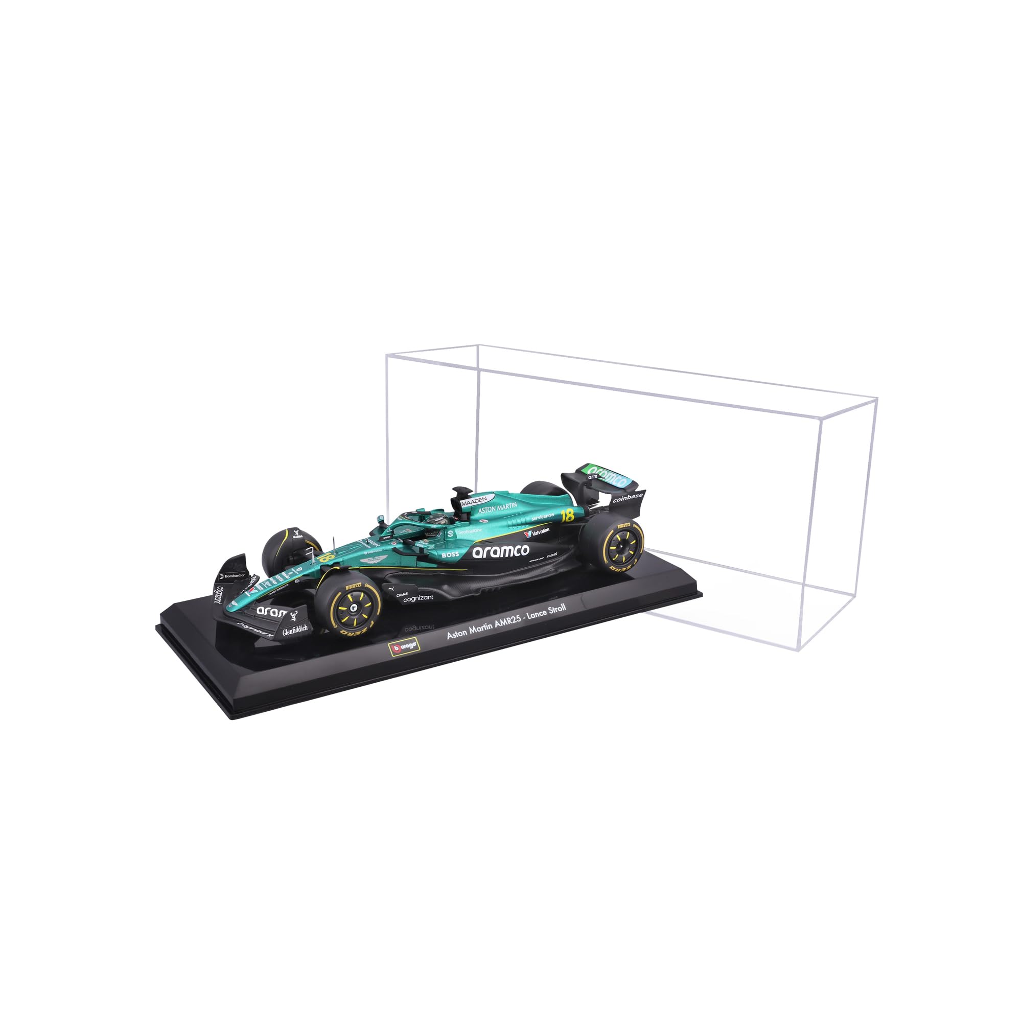 1:24 F1 Aston Martin AMR25 with Helmet Stroll