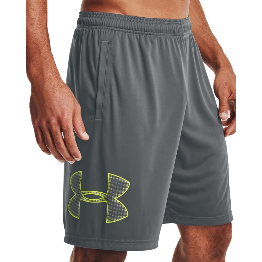 Under Armour Tech Graphic Short, Short Homme, Blue Circuit / Black, XS