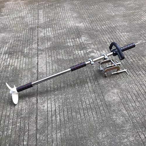 Moteur de bateau kayak électrique avec hélice manuelle légère pour canoë hors-bord