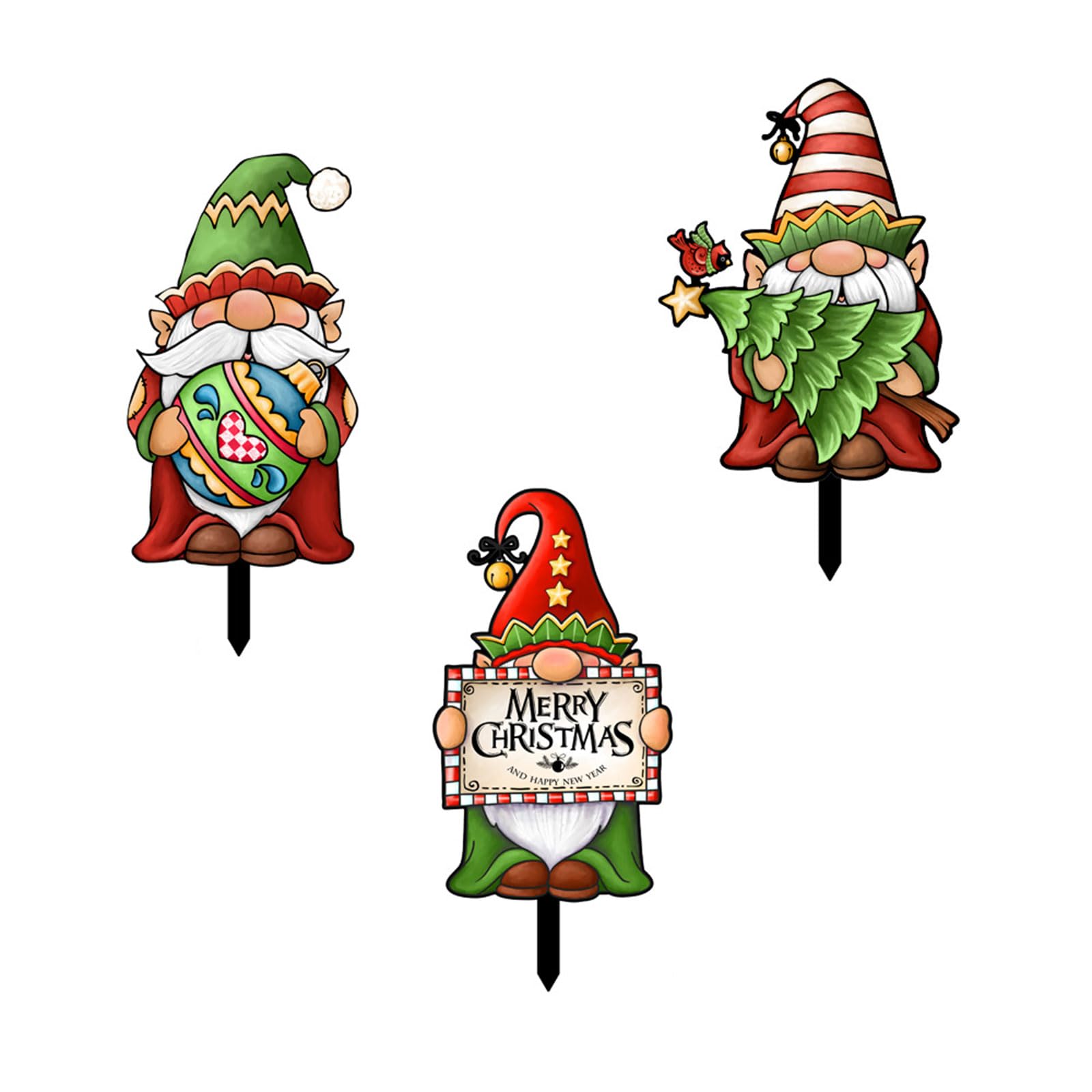 Eye Catching Ground Plug Party Garden Decorative Stakes Party Scene Thanksgiving Day Outdoor Floor Insert for Yard Outdoor Courtyard Decoration Small Stake Garden Decor Yard Statues Animal
