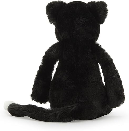 Miniatura 3 de Jellycat Peluche de gato blanco y negro mediano 12 pulgadas
