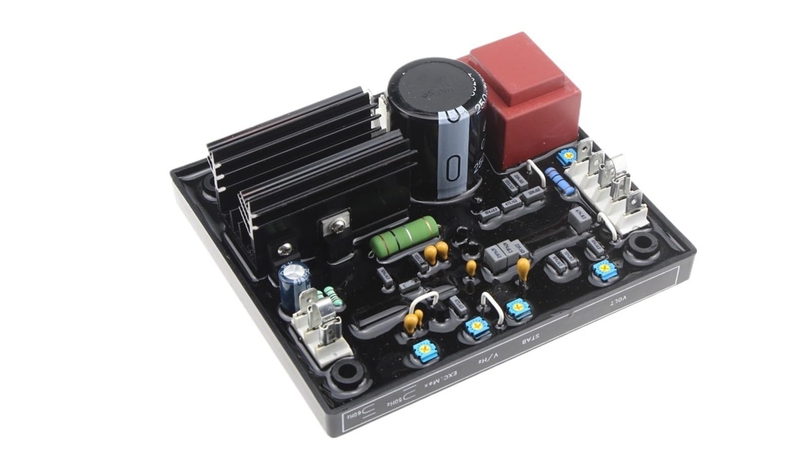 CBRBLCIUL 1pcs R438 Analog AVR Diesel Generator Automatic Voltage Regulator for Alternators