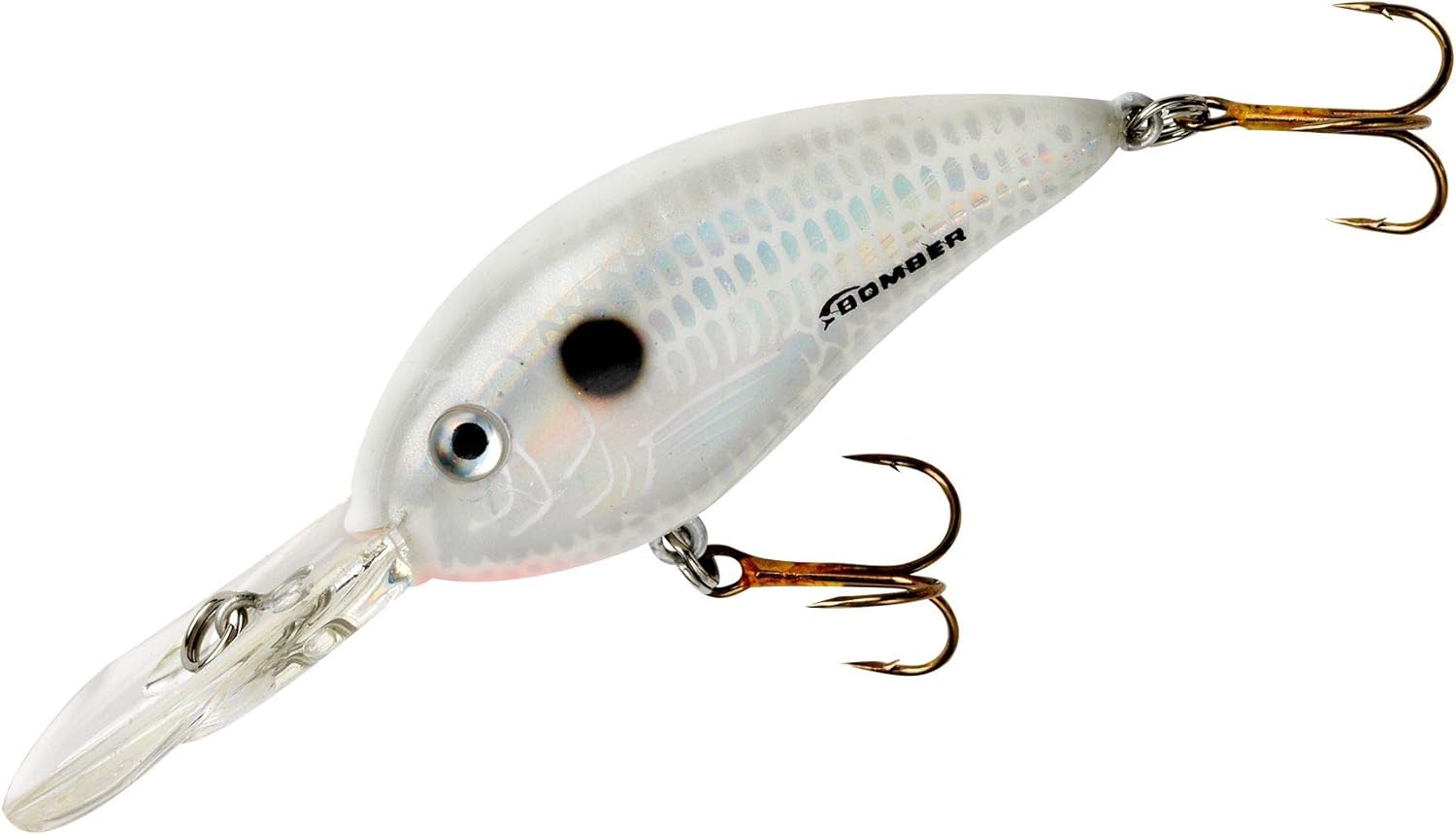 Bomber Lures Fat Free Shad Crankbait Bass Fishing Lure
