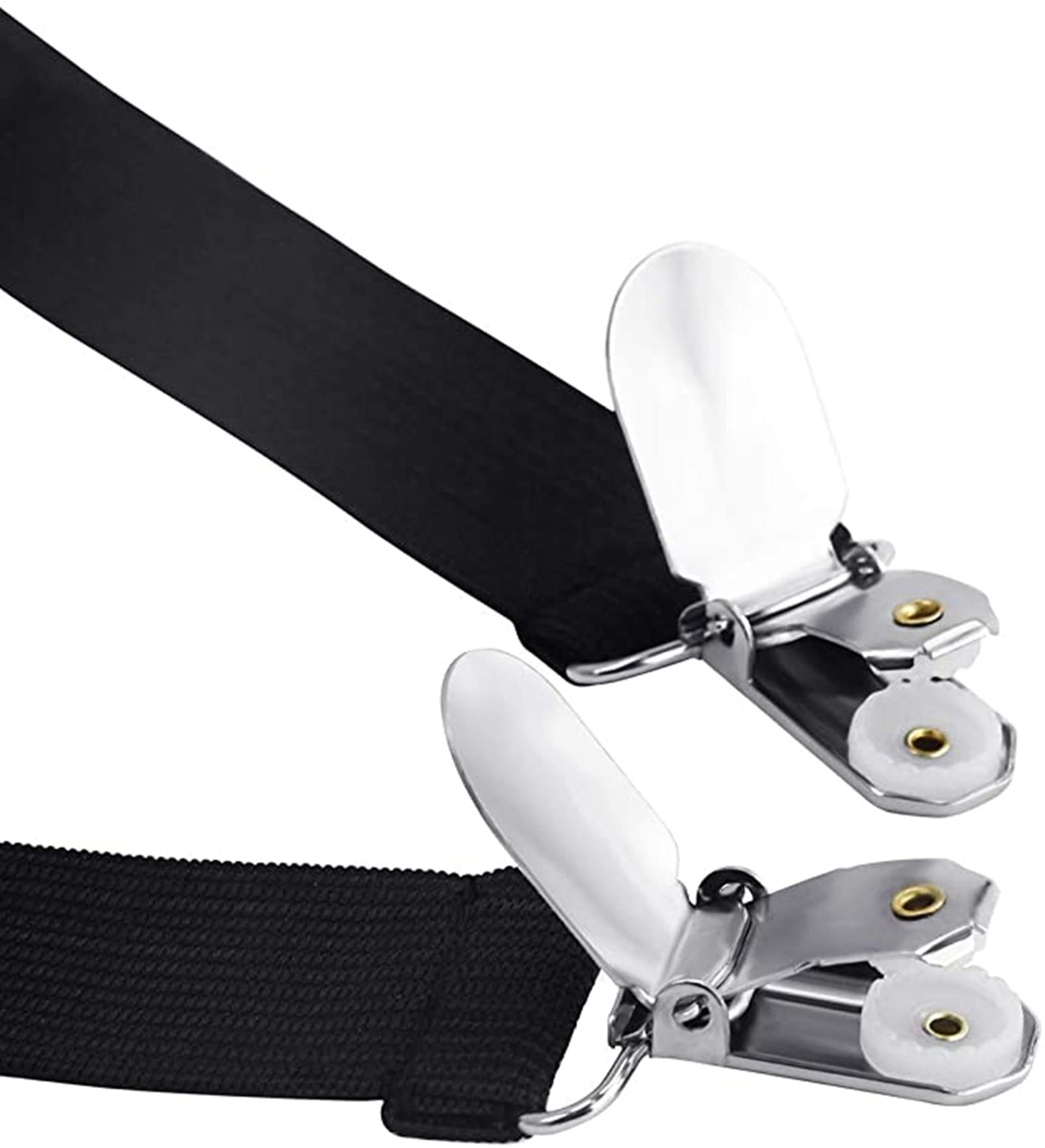 4 Pezzi, Cinghie A Triangolo Per Lenzuolo Da Materasso, Clip Di - Foto 1