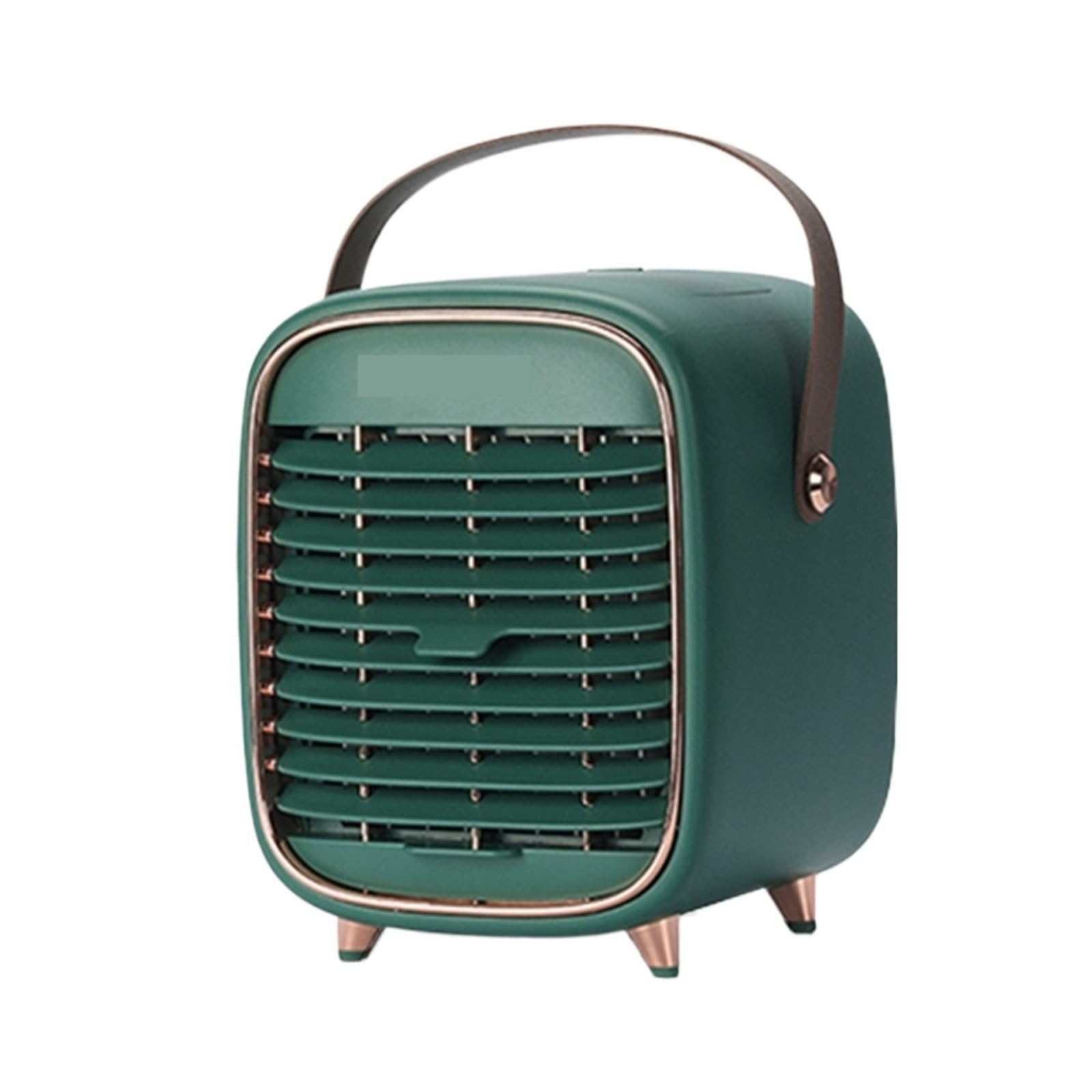 Cczrd Green Desktop Water Cooling Fan Usb Mini Portable Air Conditioner Humidification Spray For Bedroom Office Airflow Comfort Refreshing Breeze(Green)