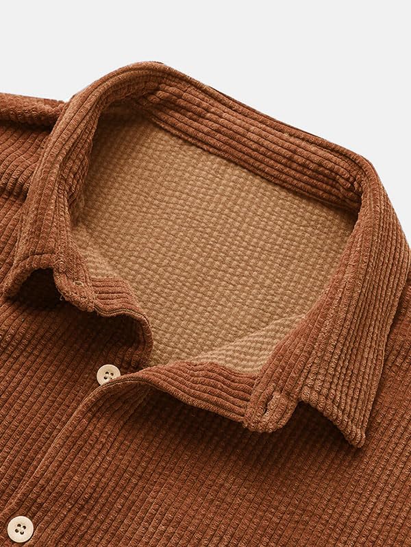 ZAFUL Men's Casual Chicago Contrasting Letter Print Short Sleeve Button Up Baseball Shirt3