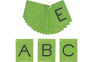 EZread® Sandpaper Tactile Uppercase Letter Cards