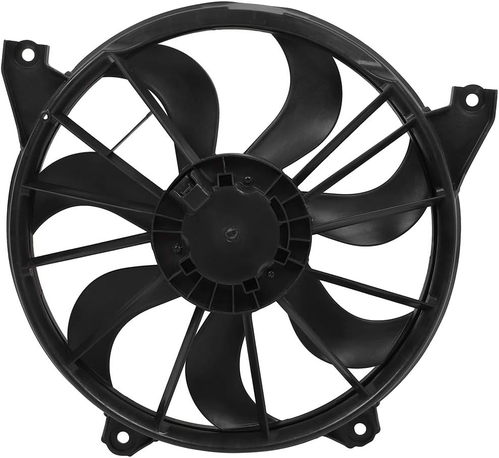 SCITOO Radiator Cooling Fan Compatible with 620-393 622100 Replacement fit for 2009-2018 for Dodge Journey