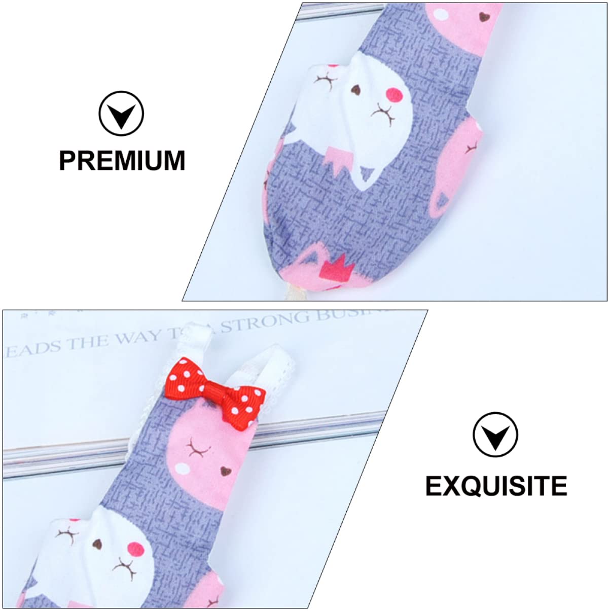 FRCOLOR 6pièces Culotte Réutilisable pour Oiseaux avec Design Élégant Nœud pour Perroquets Et Pigeons Idéale pour Animaux De Compagnie Lavable Et Pratique