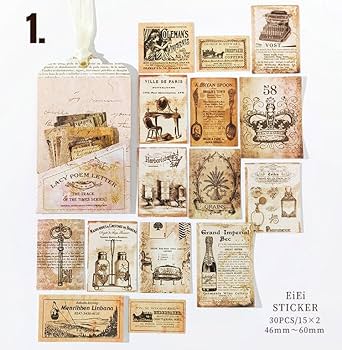 ② コラージュ素材 即納 贅沢なコラージュ素材 詰め合わせ セット 4種素材入り