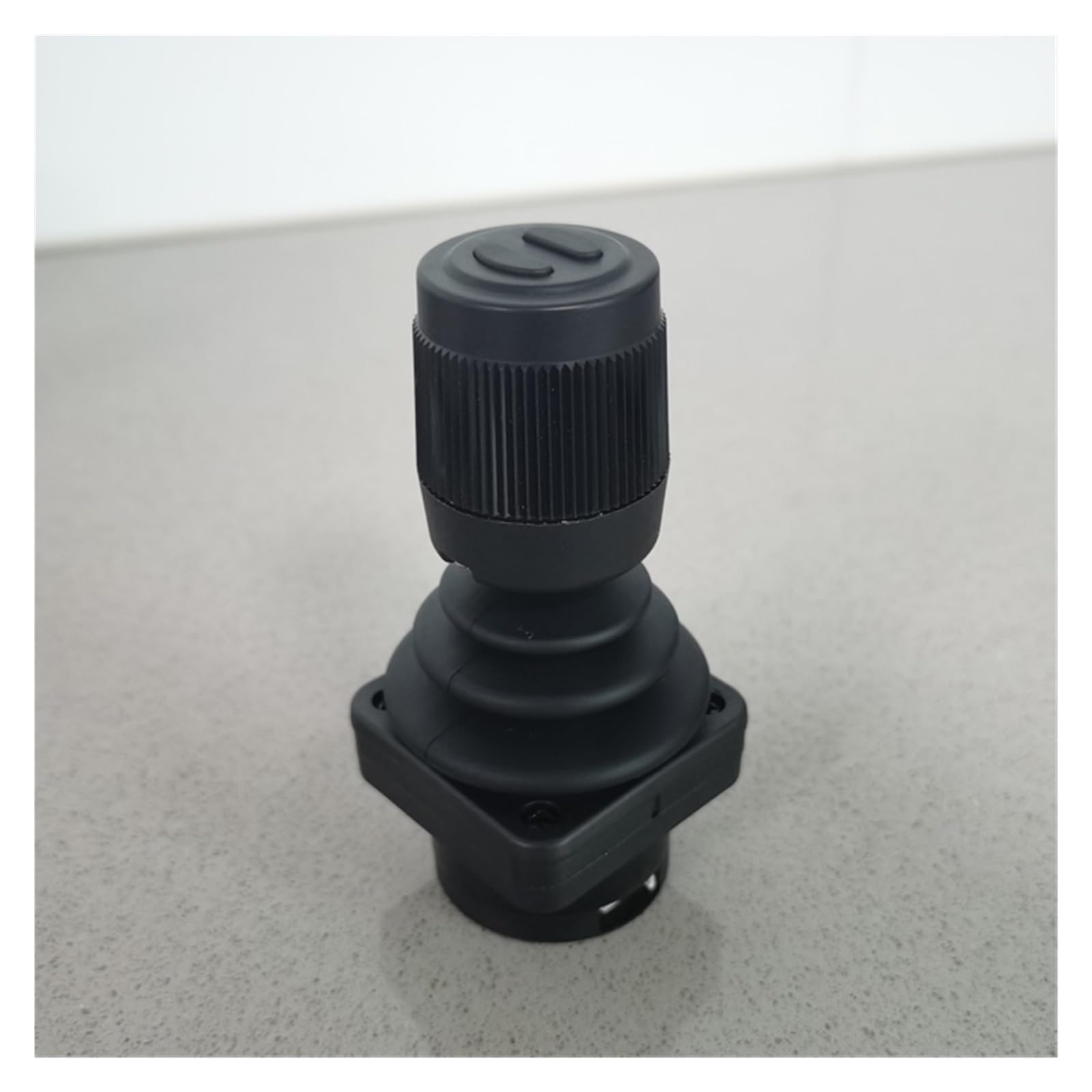 Palanca de Mando Industrial del Pasillo, Joystick de Efecto Hall 2 Botones Superior SMC36B(Output 0.5-2.5-4.5V)