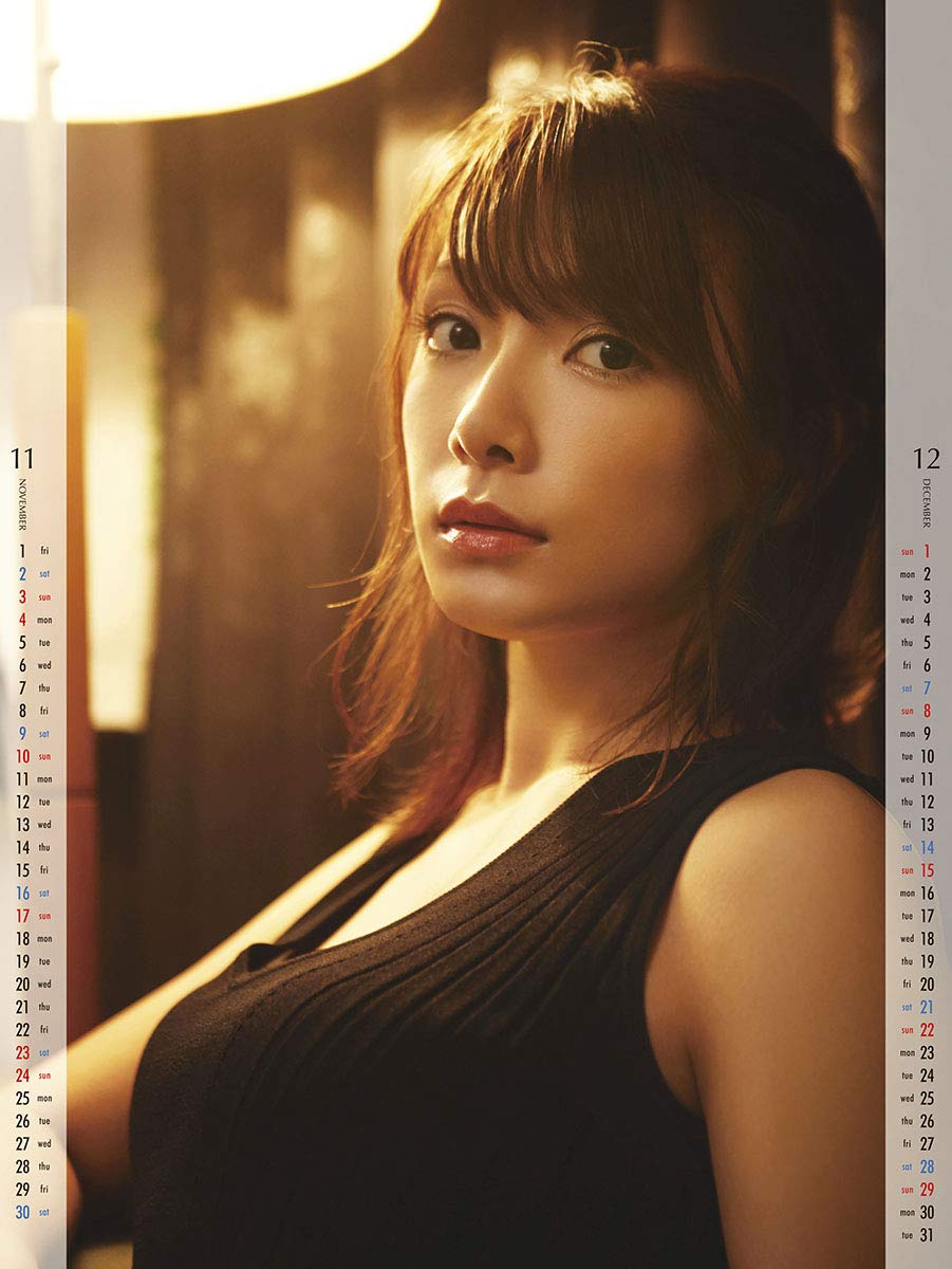 Amazon | トライエックス 外岡えりか 2019年 カレンダー CL-238 壁掛け