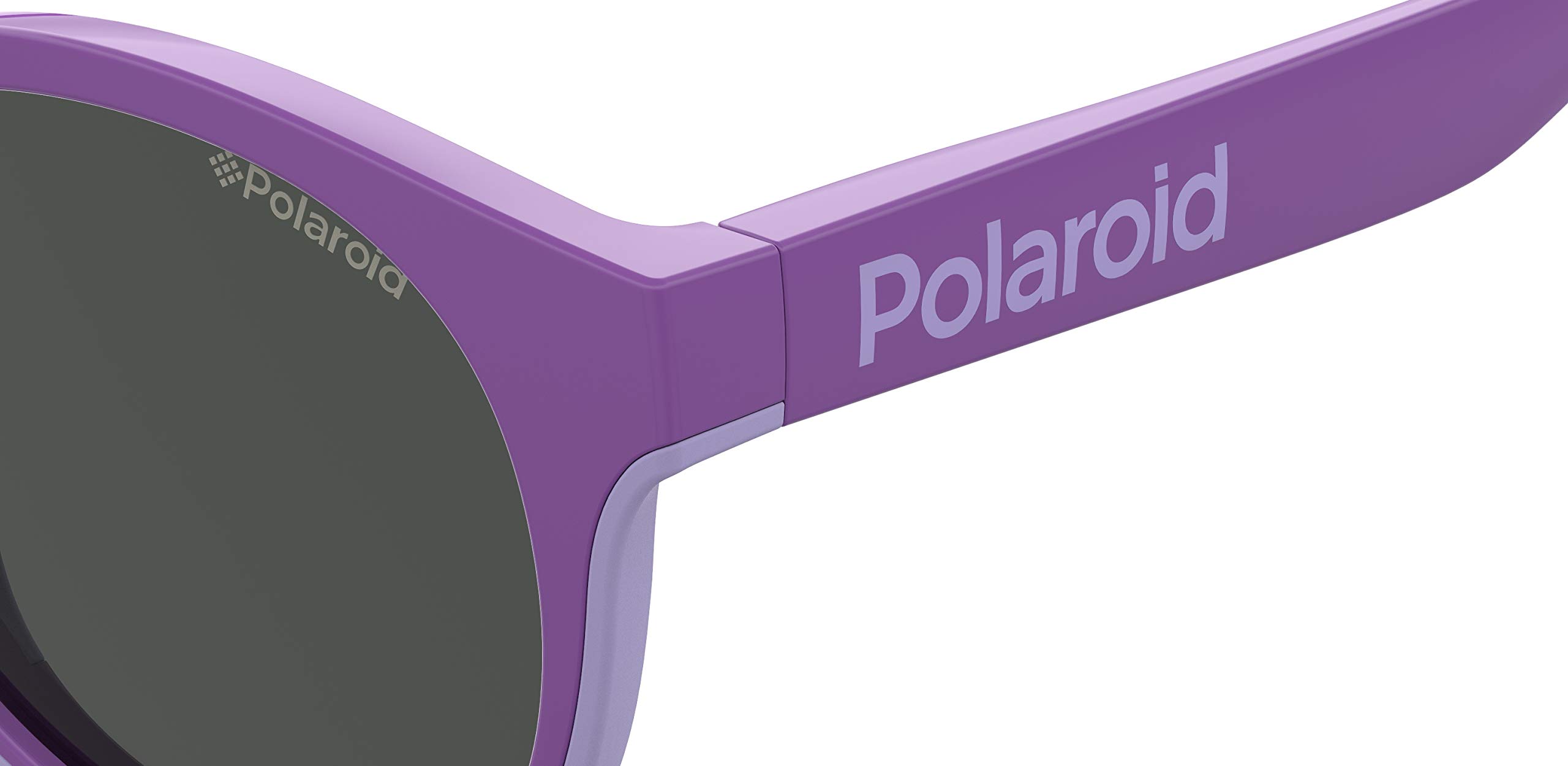 Polaroid PLD 8040/S RY8 VIOLET LILAC, 44, ROUND/OVAL, Polarized