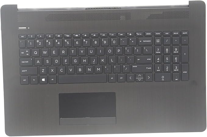 HP 17-CA / 17-BY Series Silver Palmrest Assembly With Keyboard & Touchpad (No Backlight) - L92786-001
