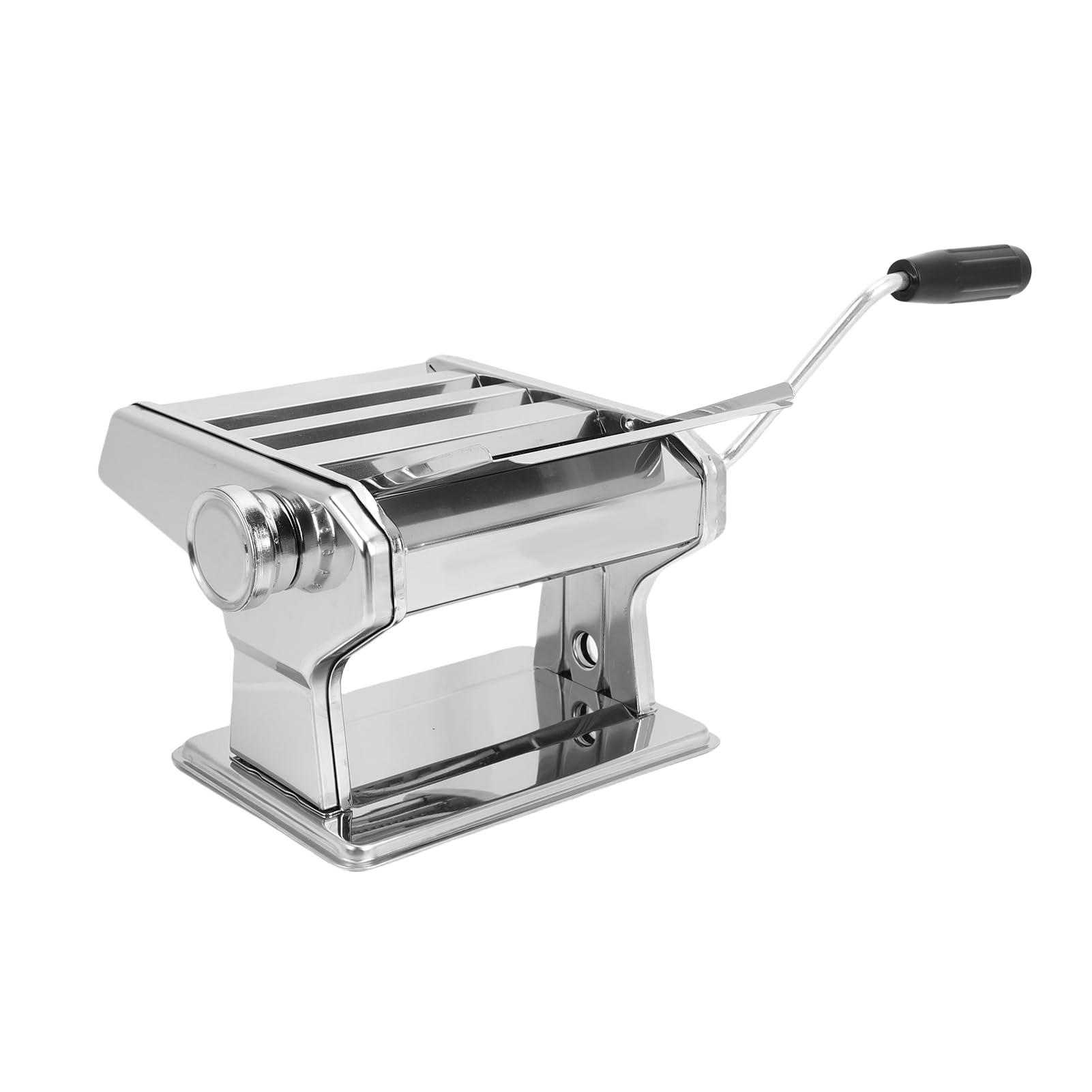 Kavolet Presse-pâte Manuelle en Inox pour Pâtes Maison, 6 Réglages D'épaisseur, 3 Largeurs de Pâtes, Indispensable en Cuisine pour les Amateurs de (Boîte de 160 mousses)