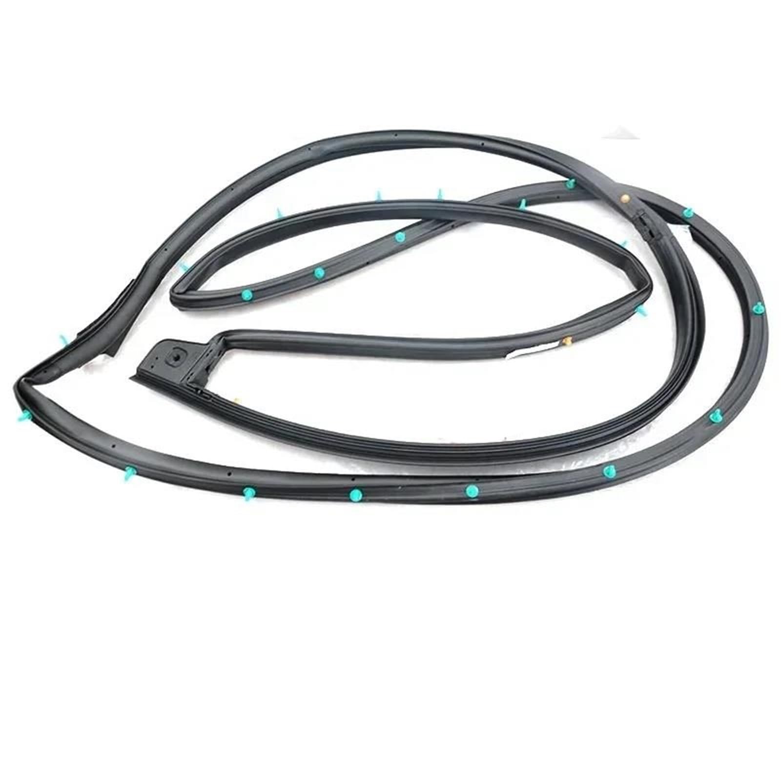 Genuine Front Door Weather-Strip 82130-2V000 82140-2V000 83140-2V000 for Hyundai for Veloster 5.0 2012-2016 Rubber(Rear Right)