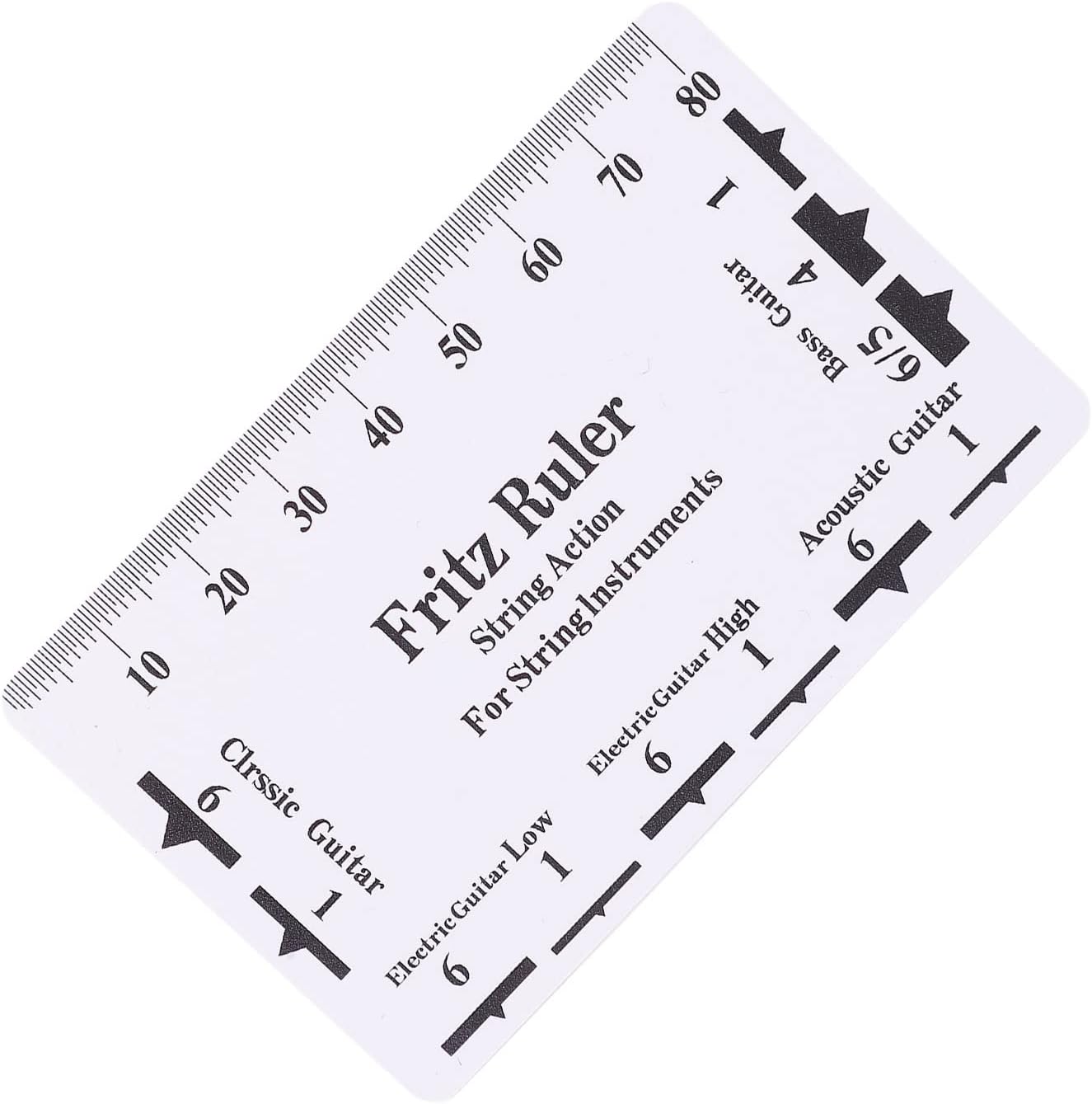 String Height Ruler, Plastic String Action Gauge Ruler for Luthier for ...