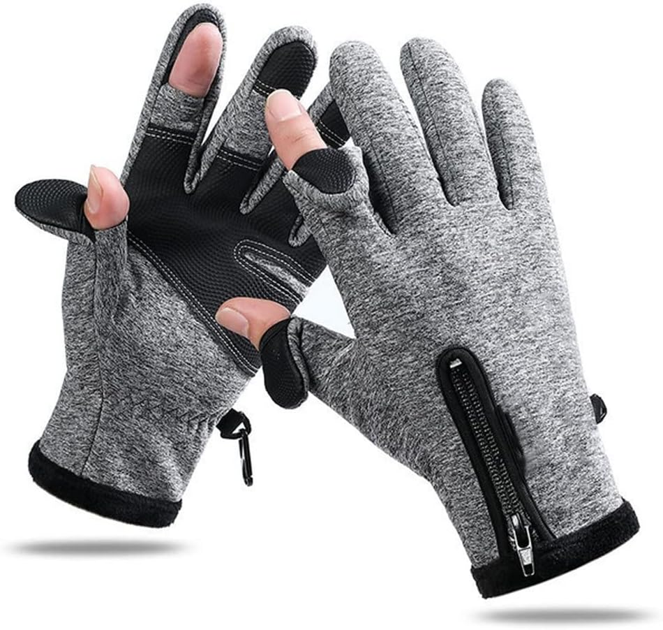 JSEIAJB Cold-proof Ski Gloves Winter Men Women Gloves Outdoors Sports Non-slip Windproof Touch Screen Fishing Cycling