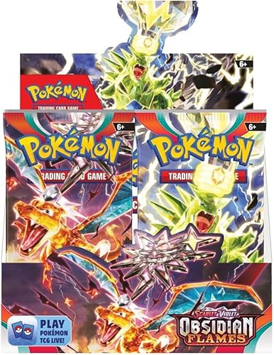 Pokemon Scarlet & Violet 3 Obsidian Flames Caja Booster