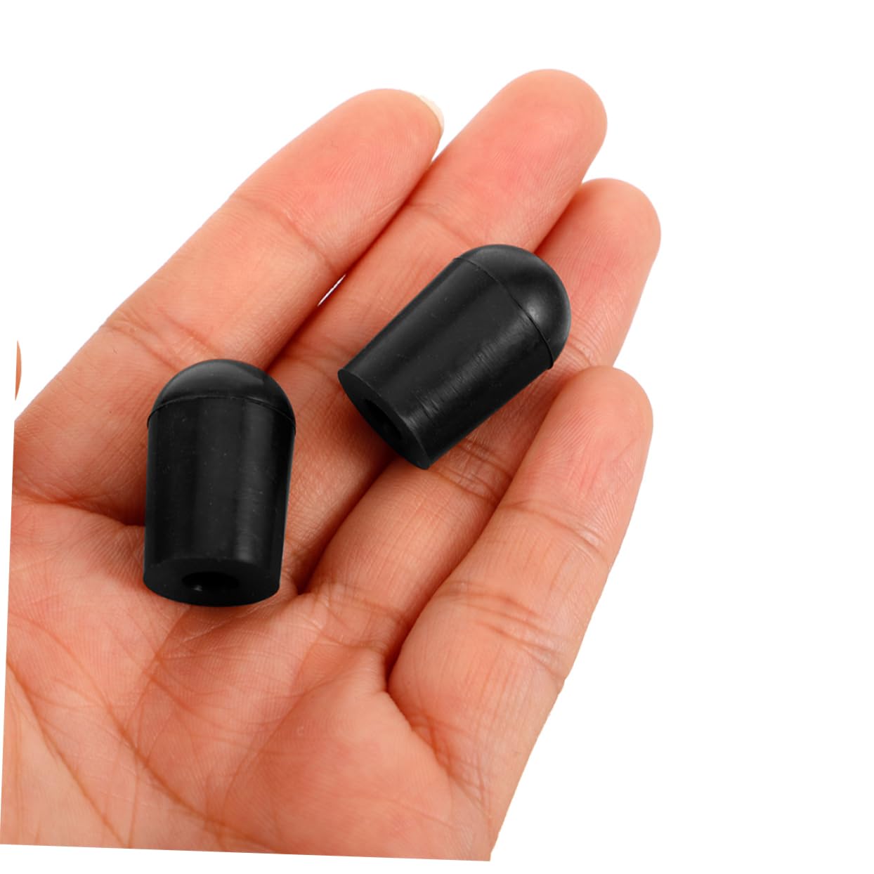 Toyvian 16pièces Embouts Anti-dérapants Caoutchouc pour Piquet De Contrebasse Accessoire De pour Instrument à Cordes Installation Facile Et Compatible avec Divers Modèles