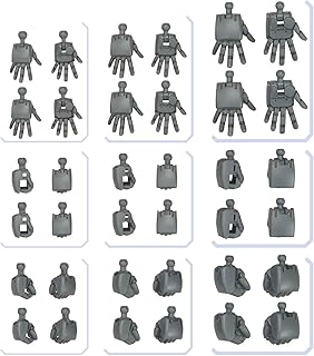 BANDAI Hobby KIT Gundam Option Parts Set GUNPLA 04 (Build Hands Round)