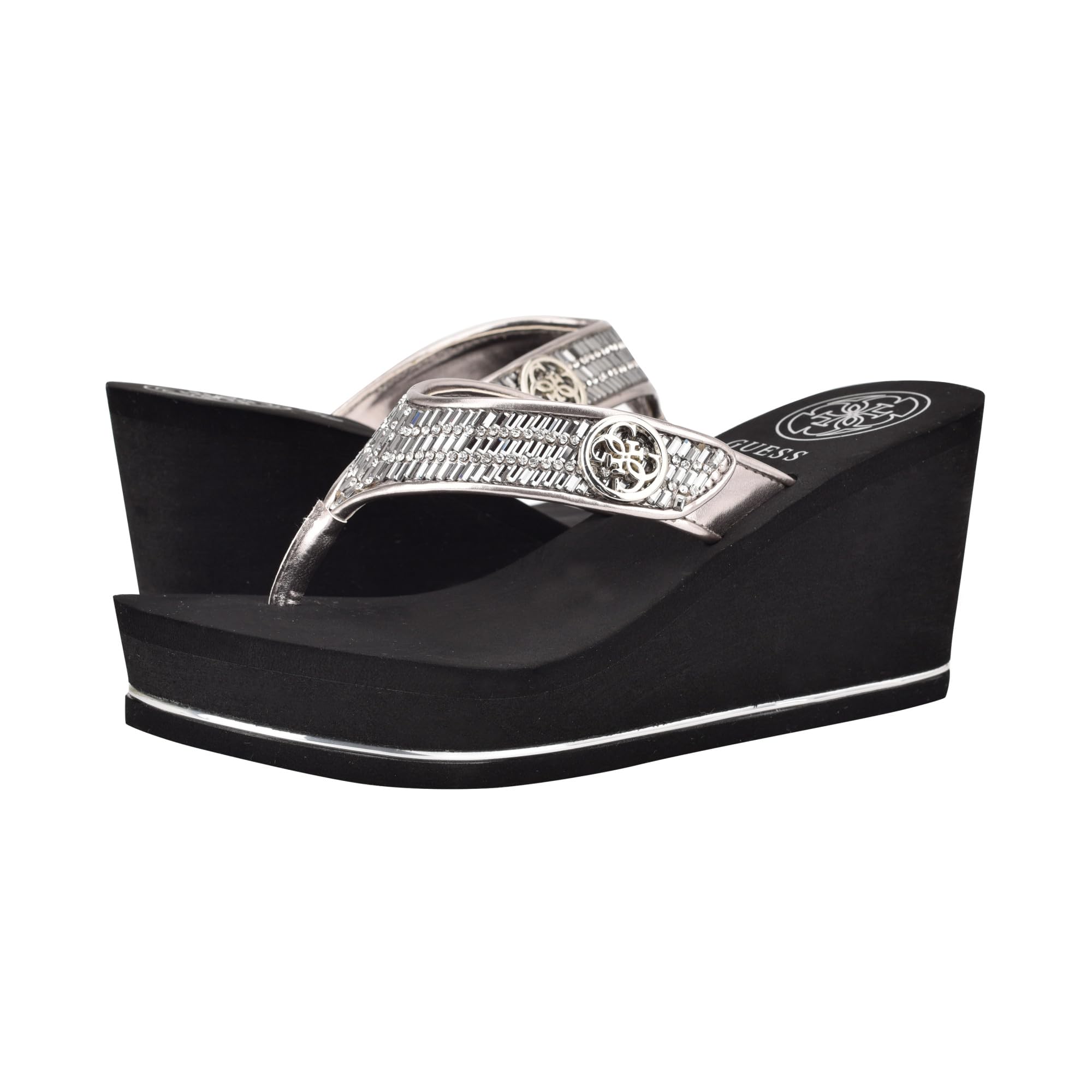 GUESS Women's Gwsarraly4 Flip-Flop