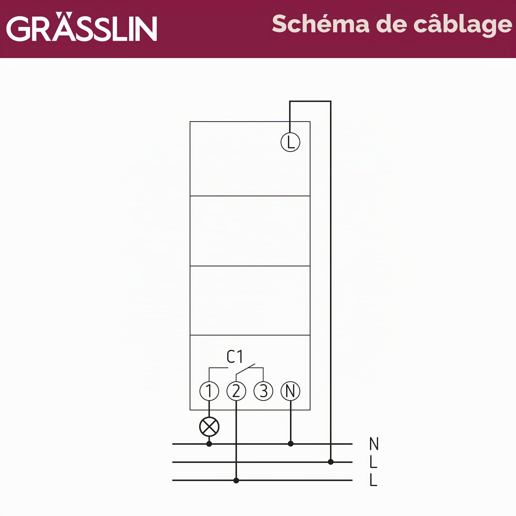 talento smart B15 - 43.02.0001.1 - horloge digitale modulaire interface Bluetooth pour transfert de donnée sans contact - fonctions standards - 1 canal - rail DIN | Bluetooth/App, 2 modules DIN, montage rail DIN, 100 mémoires, programme hebdomadaire/annue