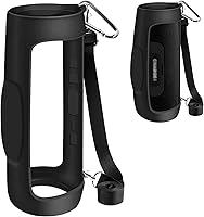 Vista 1 de PAIYULE Funda de silicona para Charge 4, portátil, impermeable, inalámbrico, Bluetooth, piel suave, funda de transporte de goma impermeable con Negro