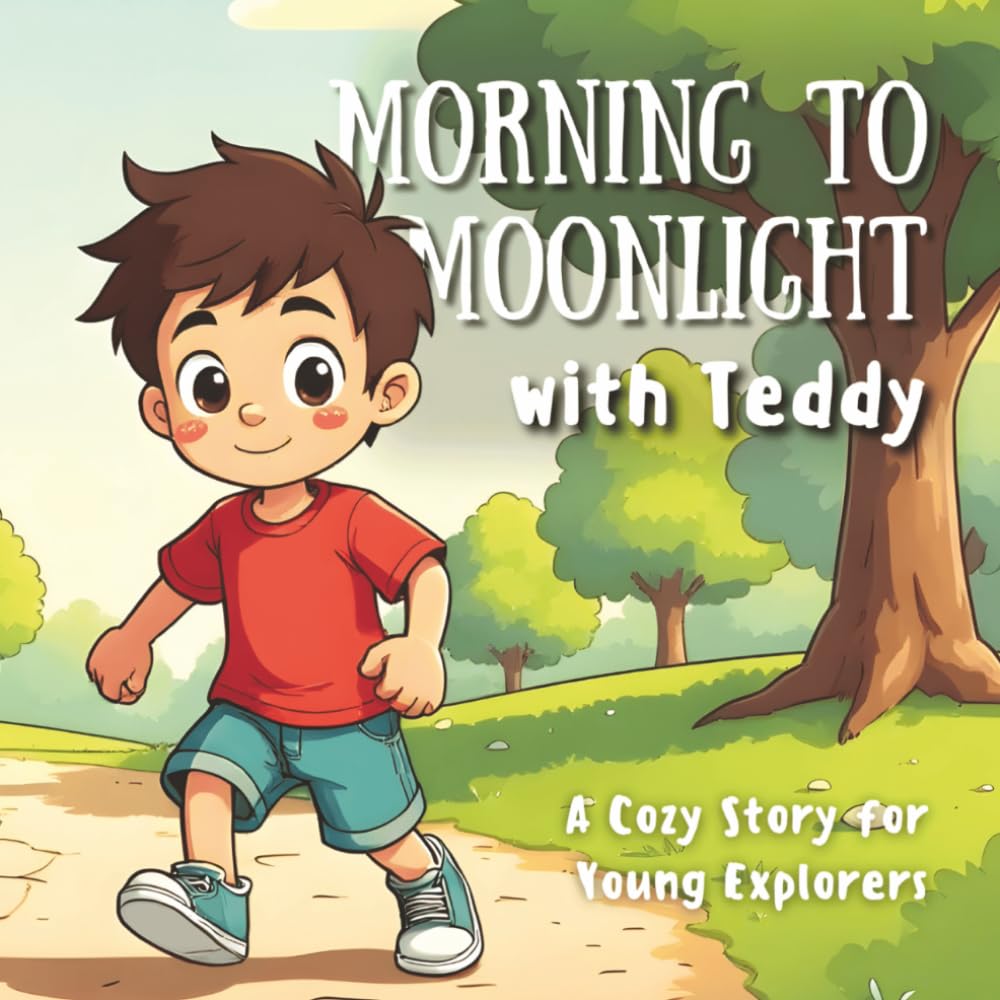 Morning to Moonlight with Teddy: A Cozy Children's Storybook Adventure Following Teddy Through His Day | For Children Ages 4-7 years old