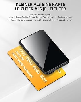 128GB Magnetische Diktiergerät Audio-Aufnahmegerät mit dreifacher Rauschunterdrückung Audiorecorder mit Magnetfunktion sprachaktivierter Rekorder mit 9200 Stunden Kapazität Gerät mit Wiedergabe