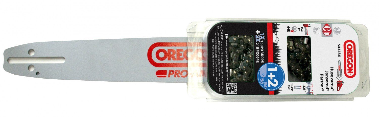 Oregon Cuchilla1 x Espada 160SXEA074 + 2 x Cadena 91VXL055E