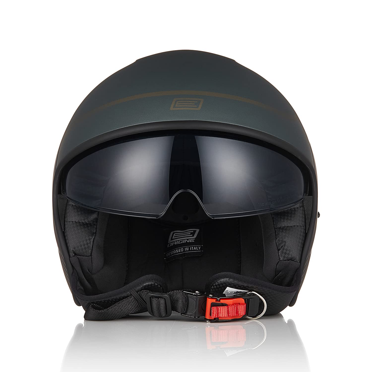 ORIGINE Casco Moto Jet Casco Scooter con Visiera Omologato ECE 22-06