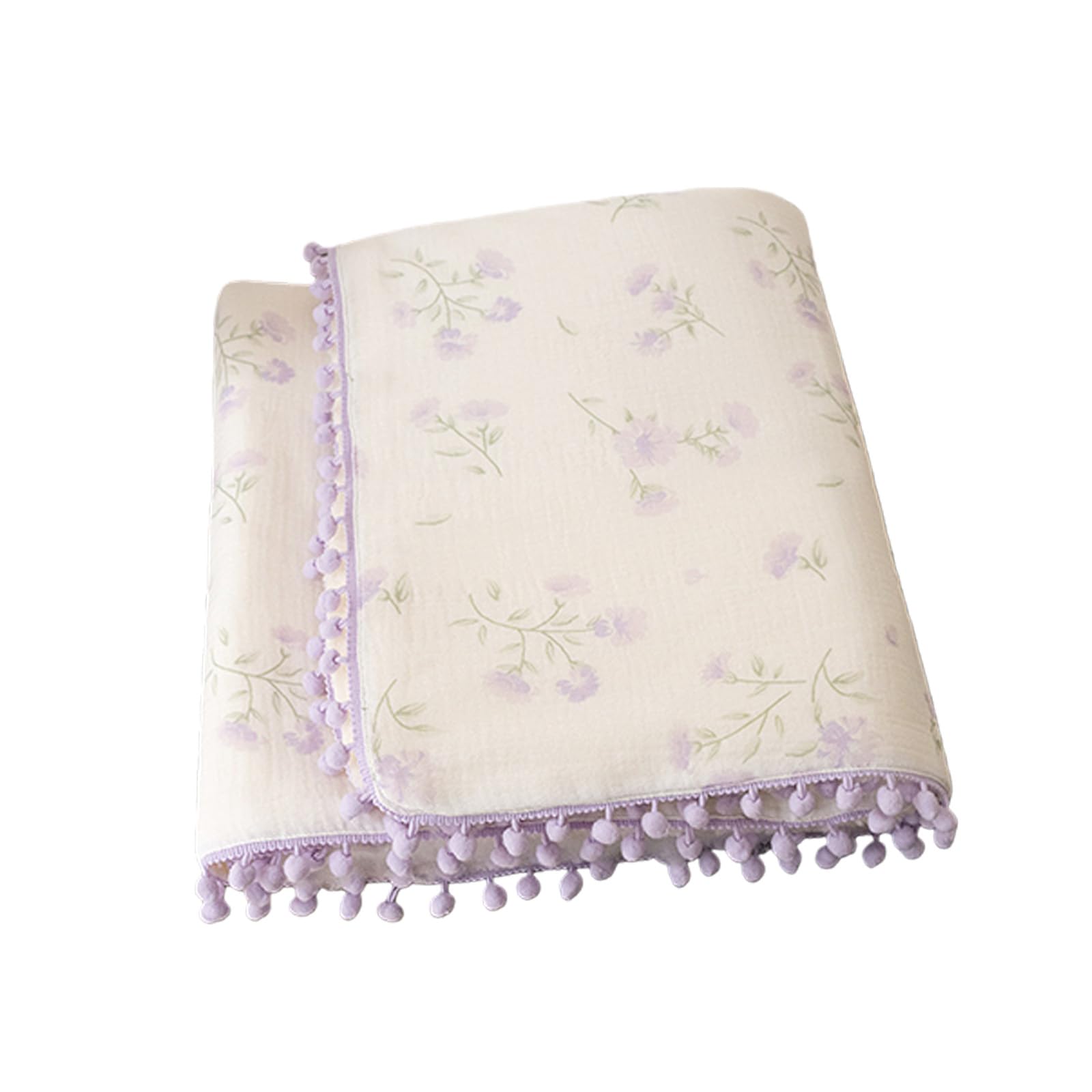Tsophreniq Wrap Infant Receiving Blanket Baby Quilt Infant Strollers for Toddler Newborns Swaddles Wrap Cotton Crinkle Gauze