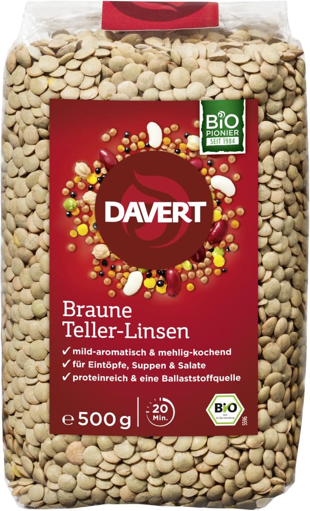 Braune Teller-Linsen 6 x 500 g