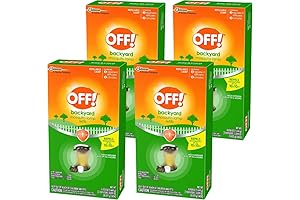 Mosquito Lamp Refills (Pack - 4) - Effectively Deterring Pests with UV...