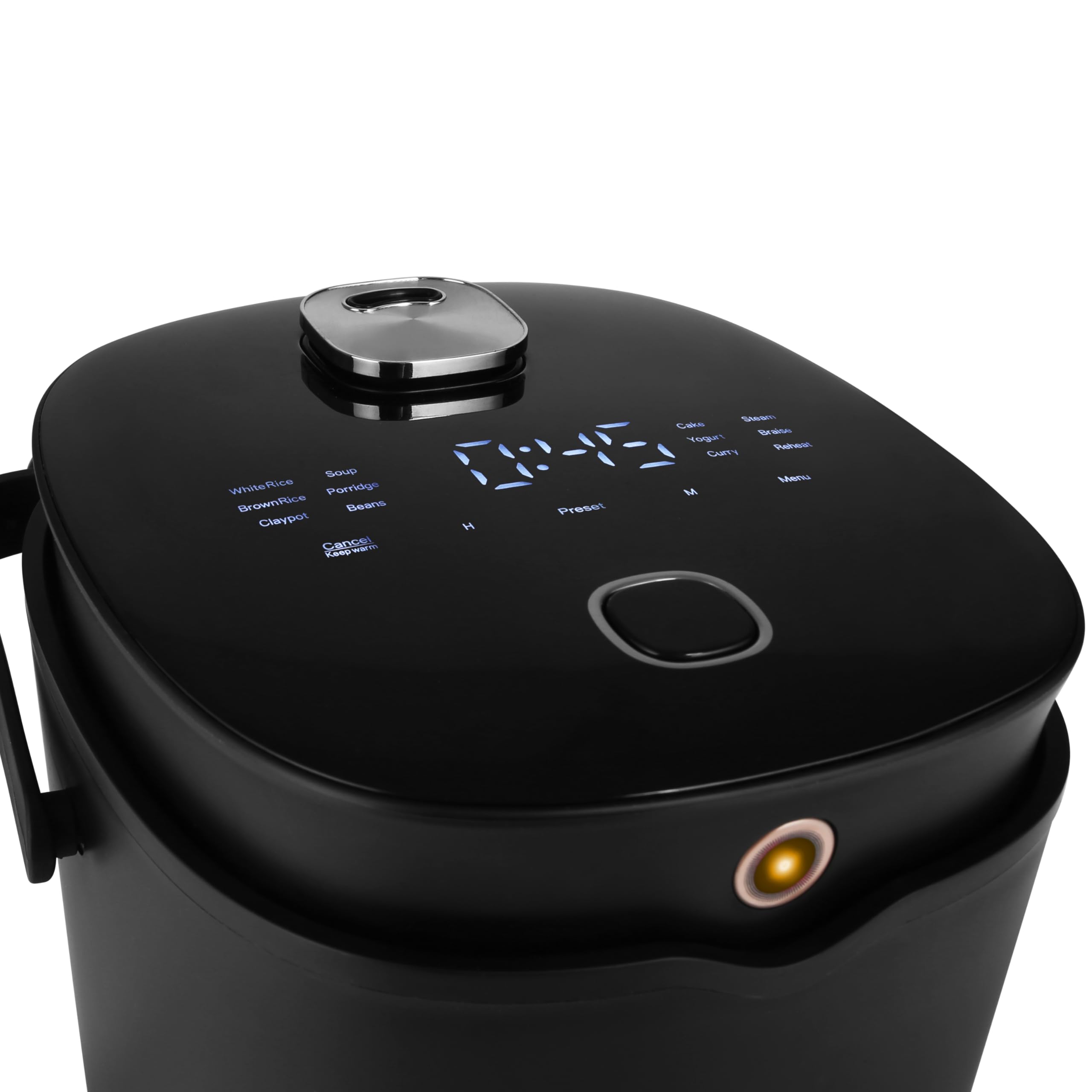 Lauben Multifunction Rice Cooker 2000BW, cuociriso multifunzionale, 400W, 2l, display digitale, 12 programmi, rivestimento antiaderente, mantenimento temperatura, ritardo