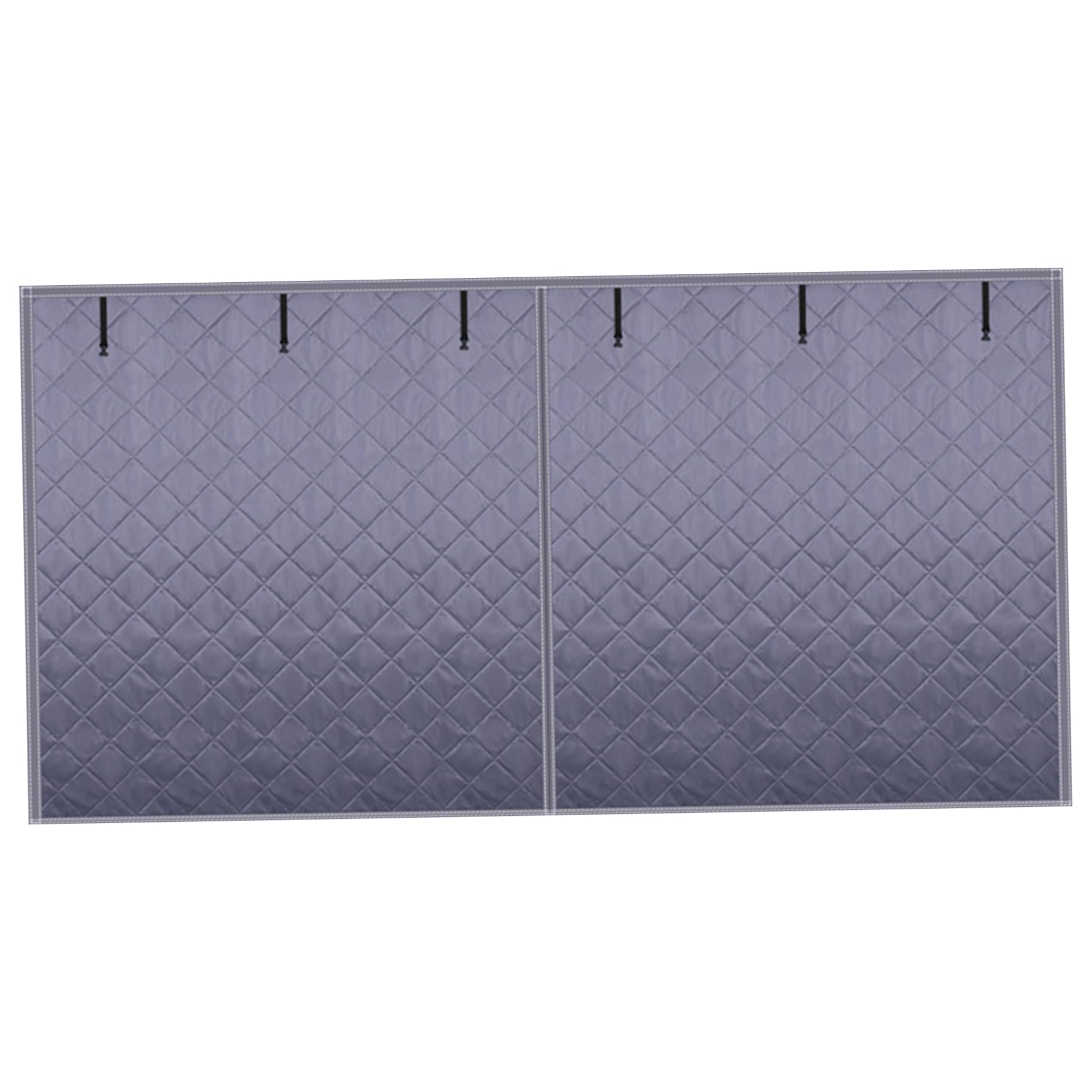 Isolation de porte de garage thermique et insonorisée contre le froid hivernal