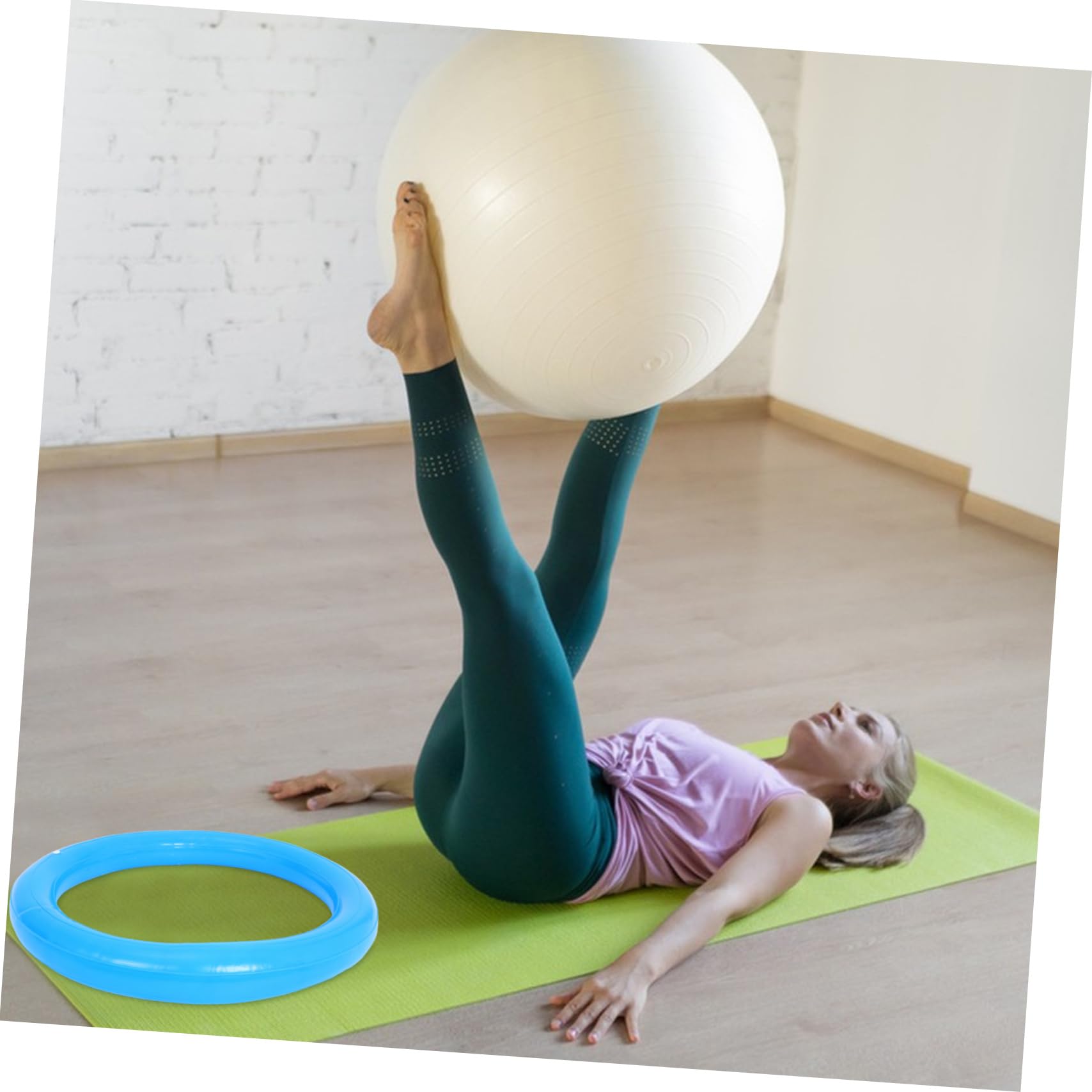 Didiseaon Base Stabilizzatrice per Yoga Antiscivolo PVC per Esercizi Fitness Facile Trasportare e Installare Design Resistente per Allenamenti Sicuri Casa