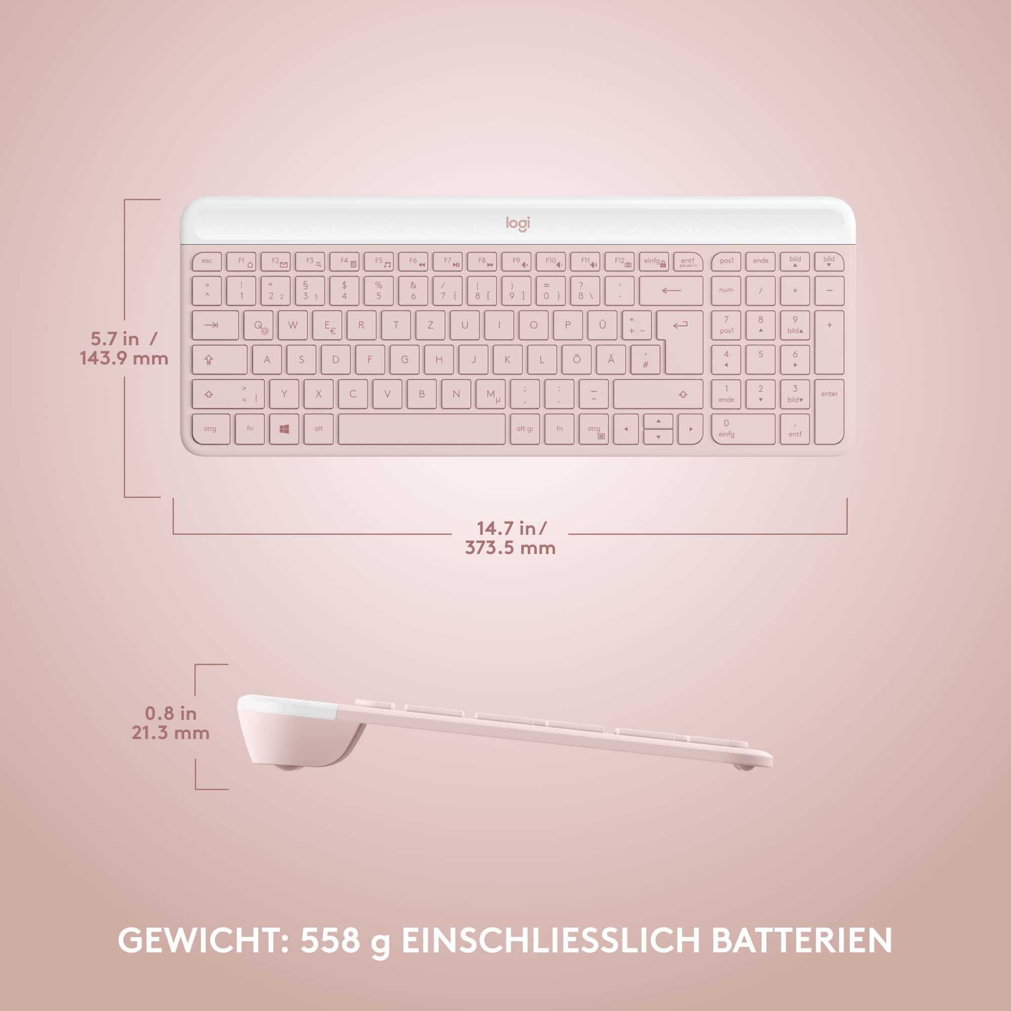 Logitech MK470 Delgado Combo - DEU QWERTZ