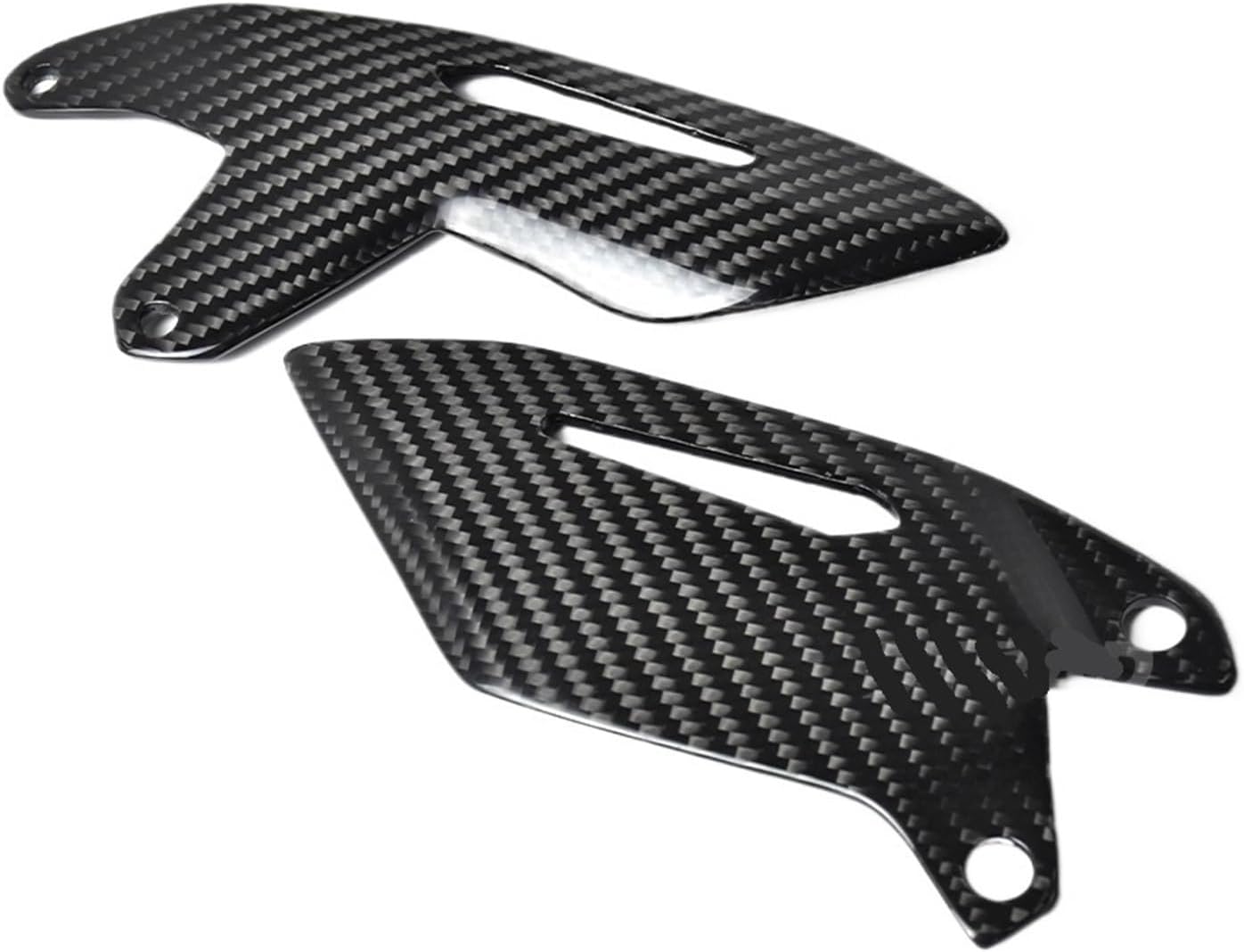 Compatible With Kawasak NINJA H2 R 2015-2024 Carbon Fiber Accessories Motorcycle Heel Guard Protector Plate Fairing Kit