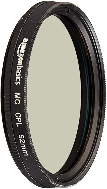 Amazon Basics Circular Polarizer Filter - 52 mm