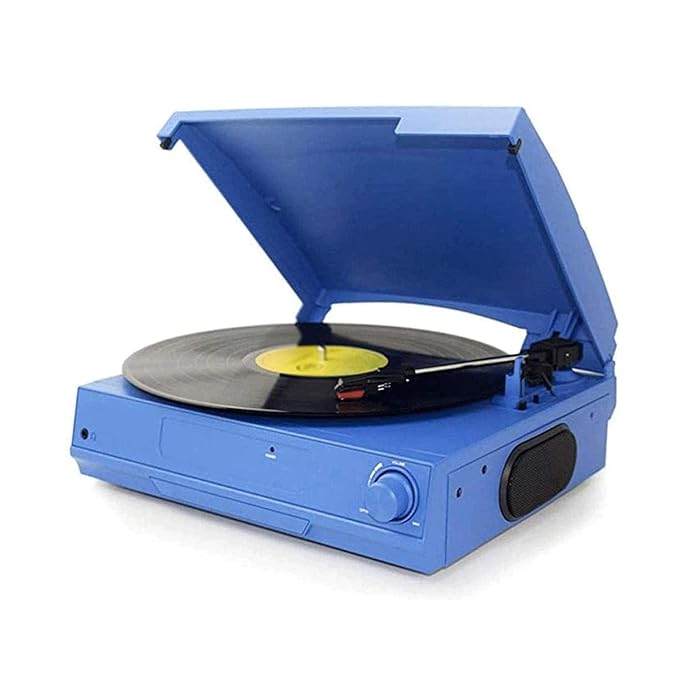 Buy Retro Gramophone Record Player, Vinyl Turntable Portable Phonograph