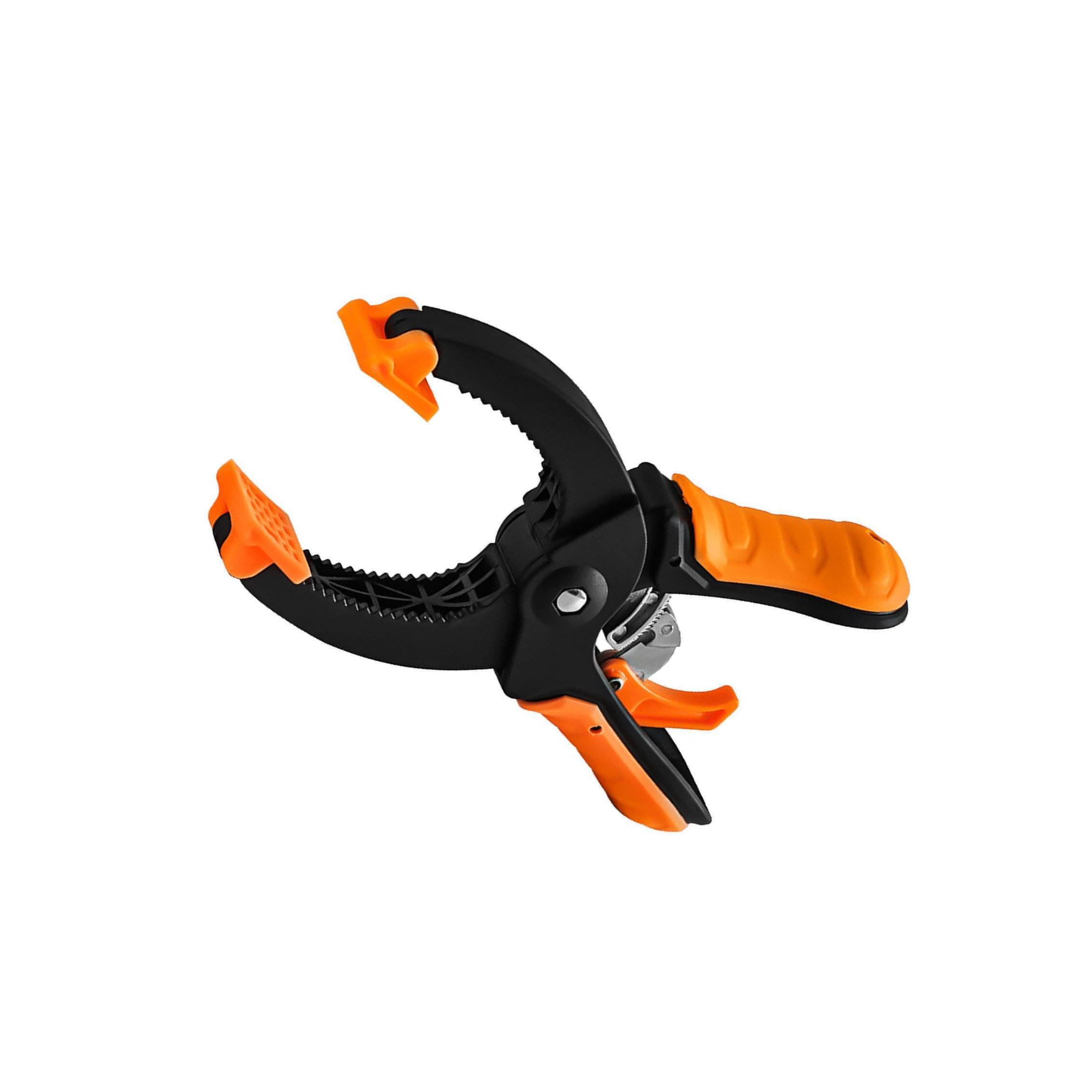 Cydzsra Easy To Operate Ratchet Spring Clamp Tool Provides For Home Improvement Tasks Essential For Professionals Nylon Reinforced Spring Clamp Workholding