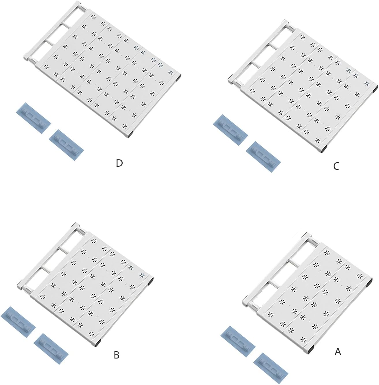 省スペーステンションシェルフ クローゼット用 簡単取り付け ワードローブ パーティション オーガナイザー カーボンスチール チューブ