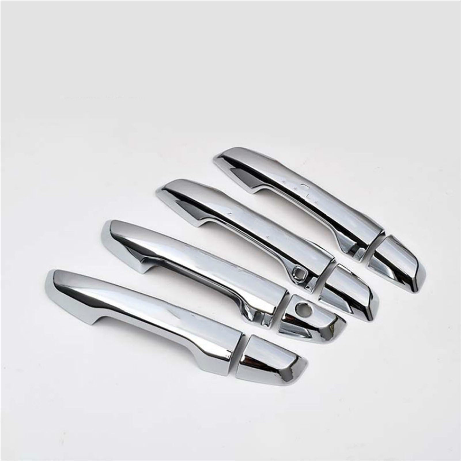 NOHEEU Car Trim Sticker Styling Accessories for CR-V CRV 2017 2018 2019 2020 2021 Chrome Side Door Handle Covers(Style2)
