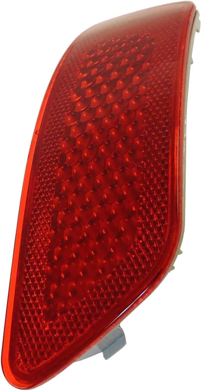 APDTY 171266 Bumper Reflector; Rear Right (Passenger Side); Compatible With Various Grand Cherokee WK, Grand Cherokee, Journey, Compass, Patriot Models; Replaces 57010720AC