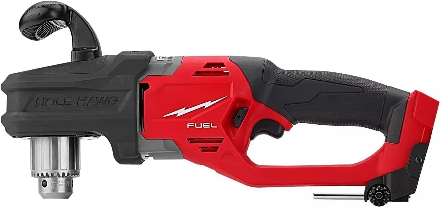 2807-20 for Milwaukee M18 FUEL 1/2" Right Angle Drill Length 15.6 in Width 3.7 in Height 6.5 in