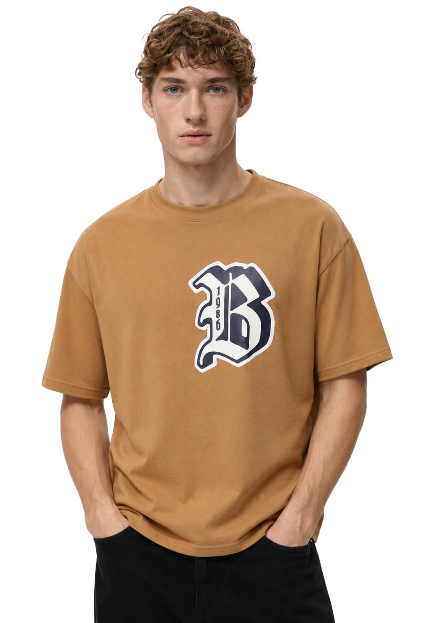 alan jones clothing Men's Printed Premium Heavy Gauge Cotton Oversized T-Shirt-picture-12